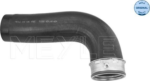 Meyle 100 036 0081 - Charger Intake Air Hose autospares.lv