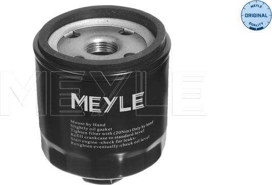 Meyle 100 115 0004 - Oil Filter autospares.lv