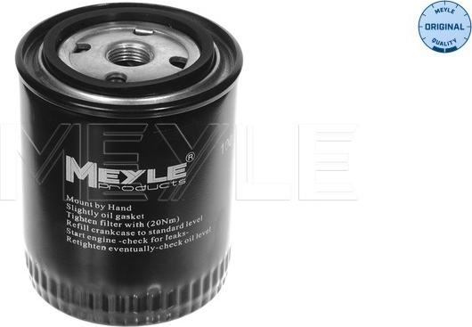 Meyle 100 115 0005 - Oil Filter autospares.lv