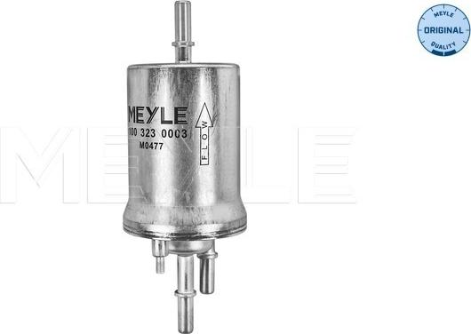 Meyle 100 323 0003 - Fuel filter autospares.lv