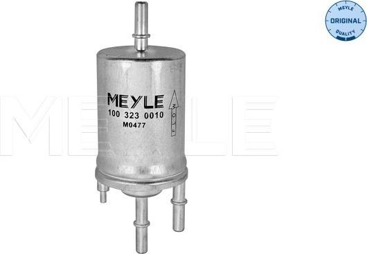 Meyle 100 323 0010 - Fuel filter autospares.lv