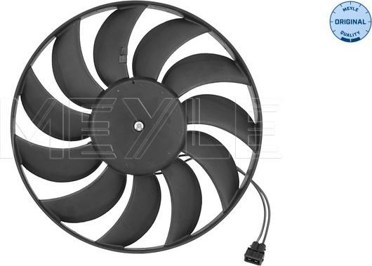 Meyle 100 236 0048 - Fan, radiator autospares.lv