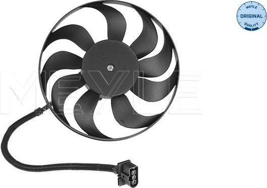 Meyle 100 236 0035 - Fan, radiator autospares.lv