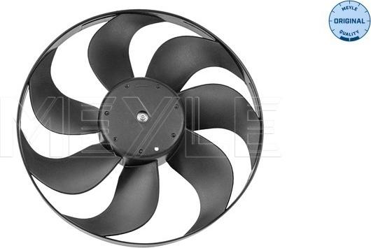 Meyle 100 236 0021 - Fan, radiator autospares.lv