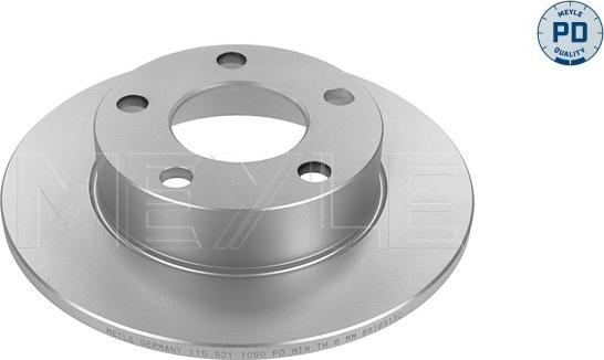 Meyle 115 521 0037/PD - Brake Disc autospares.lv