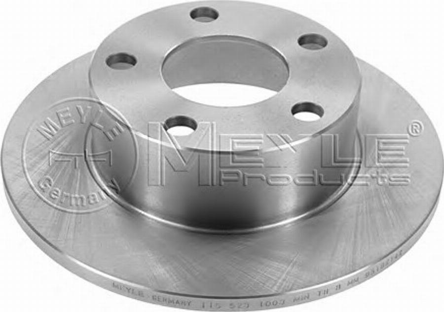 Meyle 115 523 1003 - Brake Disc autospares.lv