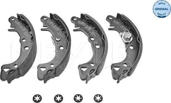 Meyle 11-14 533 0017 - Brake Shoe Set autospares.lv