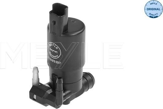 Meyle 11-14 870 0001 - Water Pump, window cleaning autospares.lv