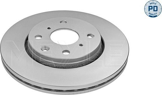 Meyle 11-15 521 0037/PD - Brake Disc autospares.lv