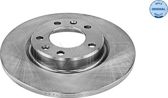 Meyle 11-15 523 0014 - Brake Disc autospares.lv