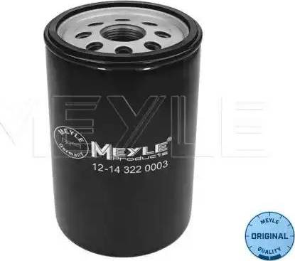 Meyle 12-14 322 0003 - Oil Filter autospares.lv