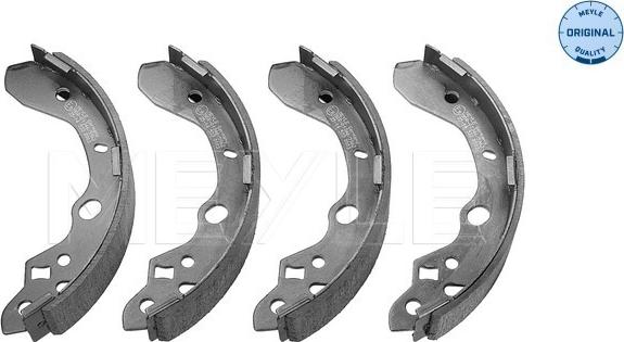 Meyle 35-14 533 0003 - Brake Shoe Set autospares.lv