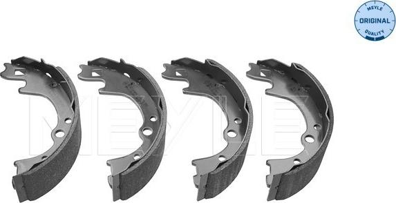 Meyle 35-14 533 0002 - Brake Shoe Set autospares.lv