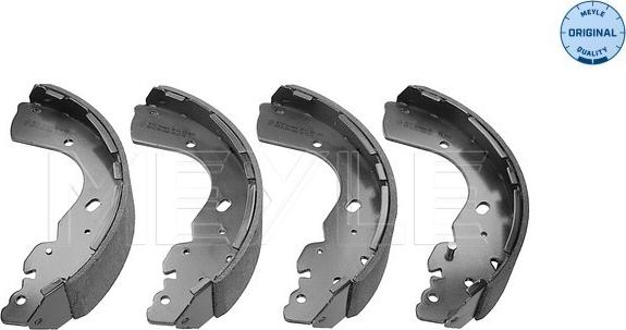 Meyle 36-14 533 0008 - Brake Shoe Set autospares.lv