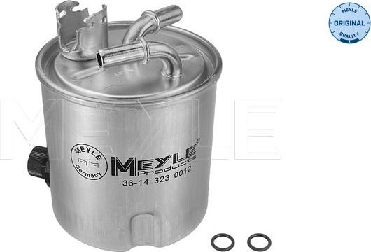 Meyle 36-14 323 0012 - Fuel filter autospares.lv