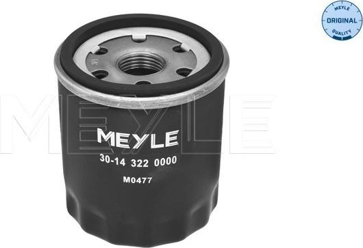 Meyle 30-14 322 0000 - Oil Filter autospares.lv