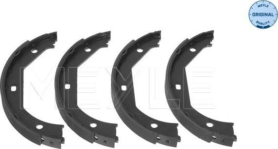 Meyle 314 042 0007 - Brake Shoe Set, parking brake autospares.lv