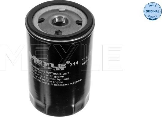 Meyle 314 114 0007 - Oil Filter autospares.lv