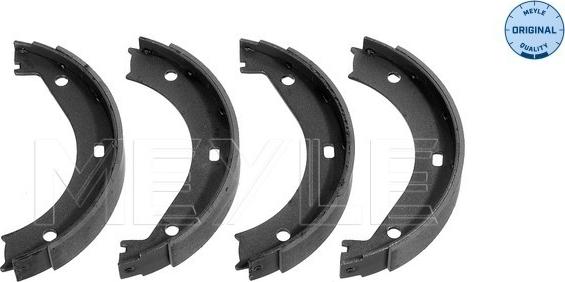 Meyle 314 115 9401 - Brake Shoe Set, parking brake autospares.lv