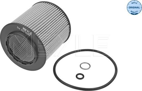 Meyle 314 322 0000 - Oil Filter autospares.lv