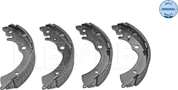 Meyle 31-14 533 0008 - Brake Shoe Set autospares.lv