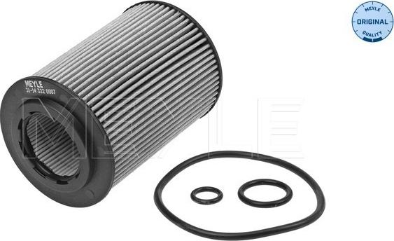 Meyle 31-14 322 0007 - Oil Filter autospares.lv