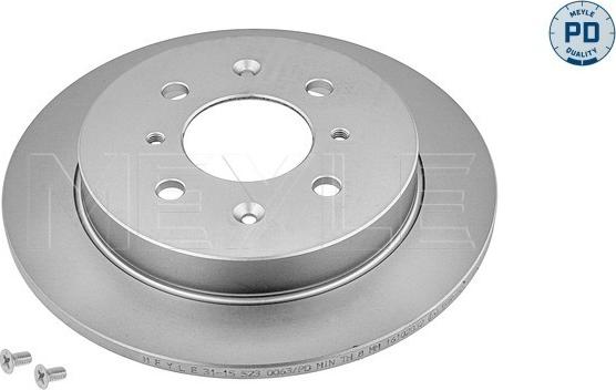 Meyle 31-15 523 0063/PD - Brake Disc autospares.lv