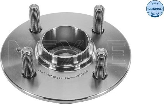 Meyle 37-14 750 0000 - Wheel Hub autospares.lv