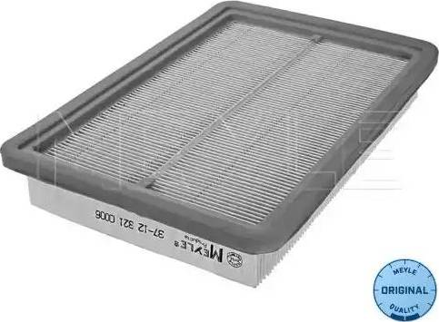 Meyle 37-12 321 0006 - Air Filter, engine autospares.lv