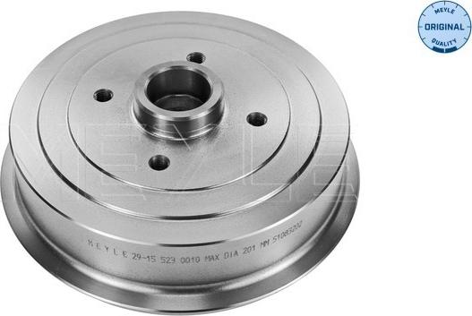 Meyle 29-15 523 0010 - Brake Drum autospares.lv