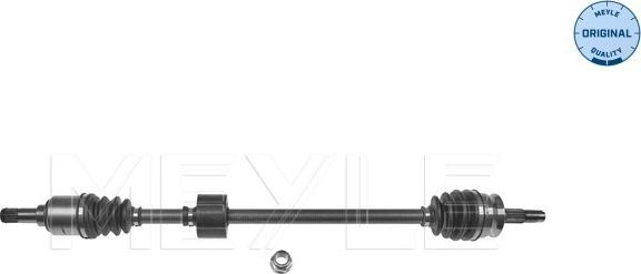 Meyle 214 498 0088 - Drive Shaft autospares.lv