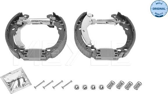 Meyle 214 533 0012/K - Brake Shoe Set autospares.lv