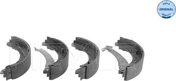 Meyle 214 533 0020 - Brake Shoe Set autospares.lv