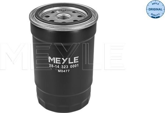 Meyle 28-14 323 0001 - Fuel filter autospares.lv