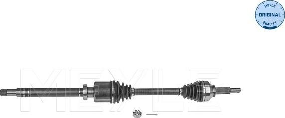 Meyle 714 498 0063 - Drive Shaft autospares.lv