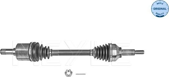 Meyle 714 498 0062 - Drive Shaft autospares.lv