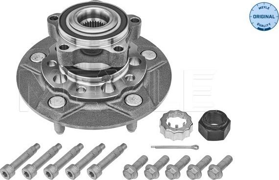 Meyle 714 652 0006 - Wheel Hub autospares.lv