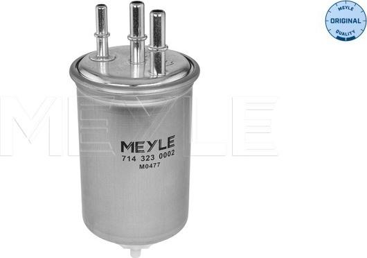 Meyle 714 323 0002 - Fuel filter autospares.lv