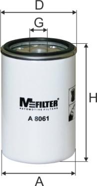 Mfilter A 8061 - Air Filter, engine autospares.lv