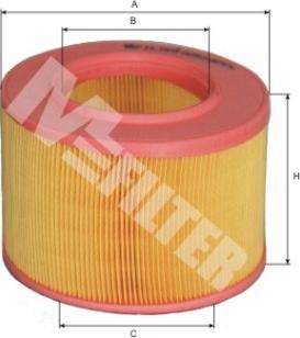 Clean Filters MA 626 - Air Filter, engine autospares.lv