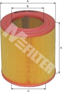 Mfilter A 269 - Air Filter, engine autospares.lv