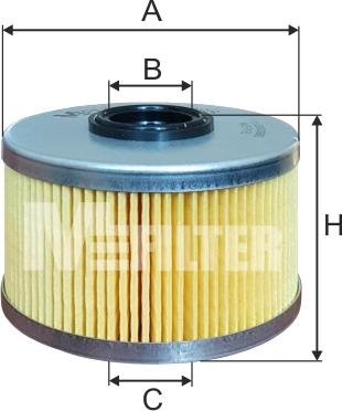 Mfilter DE 688 - Fuel filter autospares.lv