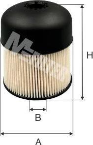 Mfilter DE 3161 - Fuel filter autospares.lv