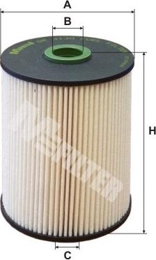 Mfilter DE 3130 - Fuel filter autospares.lv