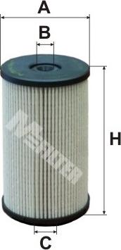 Mfilter DE 3128 - Fuel filter autospares.lv