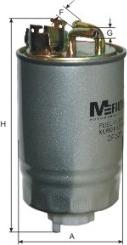 Mfilter DF 327 - Fuel filter autospares.lv