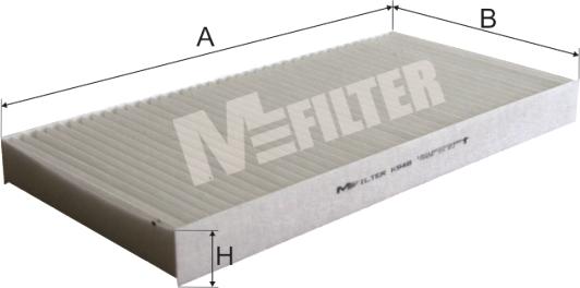 Mfilter K 948 - Filter, interior air autospares.lv