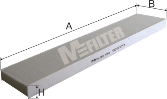 Mfilter K 909 - Filter, interior air autospares.lv
