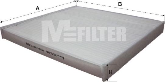 Mfilter K 9045 - Filter, interior air autospares.lv