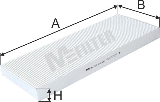 Mfilter K 9048 - Filter, interior air autospares.lv